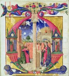 Historiierte Initiale 