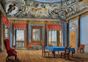 Innenraum eines venezianischen Palastes