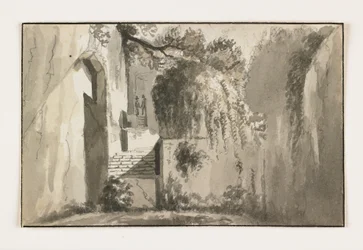 Landschaft mit Ruinen, frühes 19. Jahrhundert