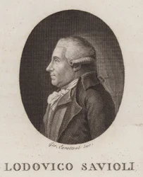 Ludovico Savioli, italienischer Dichter und Historiker