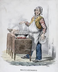 Macaroni-Verkäufer (Maccaronaro)