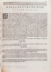 Seite aus Die Kunst des Kontrapunkts von Giovanni Maria Artusi