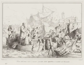 Pest des Jahres 1576 und die von der Republik den Kranken im Lazzaretto geleisteten Hilfen