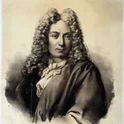 Porträt des italienischen Komponisten und Geigers Arcangelo Corelli (1653-1713)