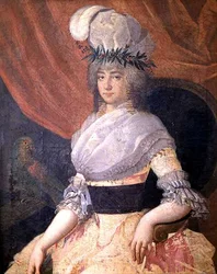Porträt von Elizabeth Sophie Ghibellini, ca. 1750