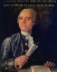 Porträt von Giacomo Puccini (1712-1781)