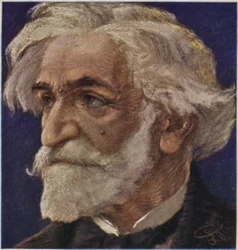 Porträt von Giuseppe Verdi