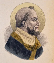 Porträt von Papst Anacletus (ca. 76-88)