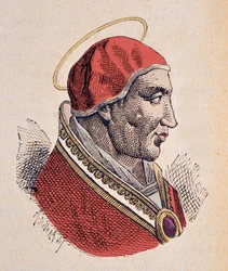 Porträt von Papst Anastasius II. (496-498)