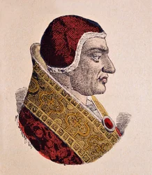Porträt von Papst Clemens VI (1342-1352)
