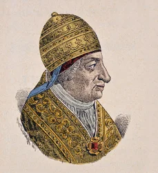 Porträt von Papst Innozenz VII (1404-1406)