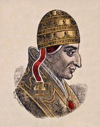 Porträt von Papst Johannes XIV (983-984)