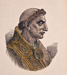 Porträt von Papst Severinus