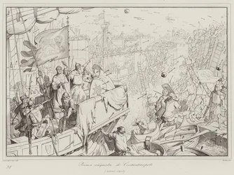 Erste Eroberung von Konstantinopel