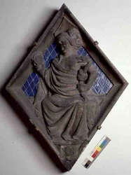 Prudence, Reliefkachel vom Campanile