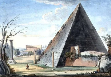 Pyramiden-Grab des Caius Cestius