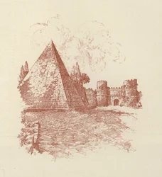 Rom, Pyramide des Caius Cestius