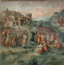 Predigt des Heiligen Hippolytus (Detail)