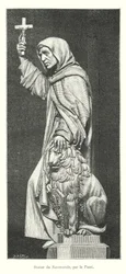 Statue von Savonarola, von Pazzi