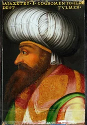 Sultan Bajezid I. Yldirim, regierte 1389-1402