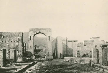 Der Bogen des Caligula wie er ist (Gravur)