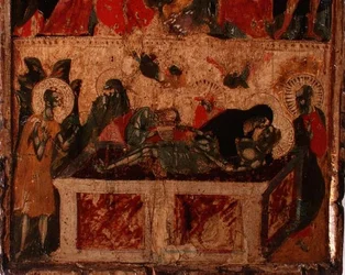 Die Kreuzabnahme Christi (untere Hälfte)