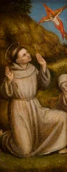 Die Stigmatisation der Heiligen Franziskus und Hieronymus
