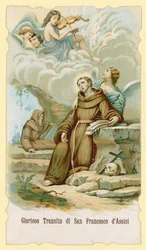 Die Ekstase des Heiligen Franz von Assisi