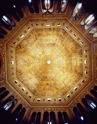 Ansicht der Mosaikdecke, begonnen ca. 1225 (Mosaik)