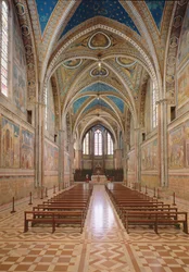 Ansicht des Innenraums der Oberkirche