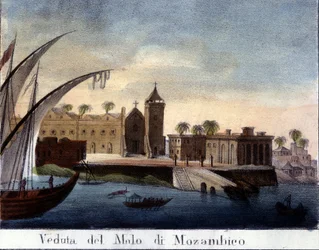 Kai in Mosambik, ehemalige portugiesische Provinz