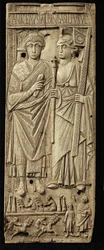 Flügel eines Diptychons: Konsul Basilio