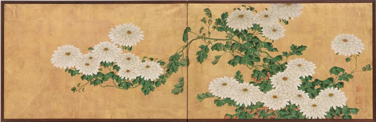 Chrysanthemen, Edo-Periode