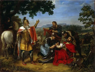 Großfürst Dmitri Donskoi auf dem Kulikowo-Feld