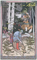 Szene aus einem russischen Märchen, 1899
