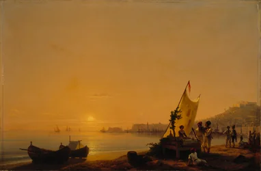 Die Bucht von Neapel, 1844