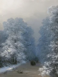 Winterlandschaft. 1876