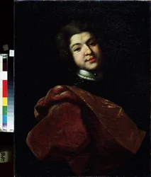 Porträt des Barons Sergei Stroganow (1707-1756)
