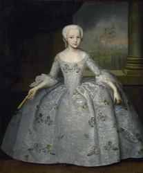 Porträt von Sarra Eleonora Fermor