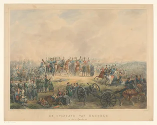 Übergabe von Hasselt am 8. August 1831
