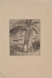 Palme am Meer