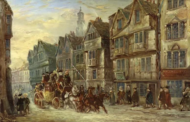 Wych Street, Strand, London, Tage von Hogarth