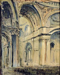 Innenraum der St. Paul