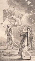 Illustration zu Ewalds "Adam und Eva". V