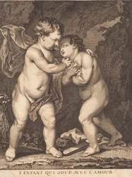 Das Kind, das mit der Liebe spielt