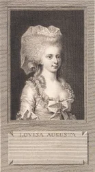 Porträt von Prinzessin Louise Augusta