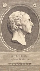 Reliefmedaillon mit Porträt des Zoologen Abraham Trembley