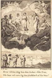 Venus unter den versammelten Göttern