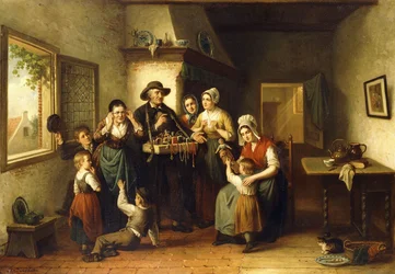 Die Waren des Händlers