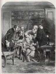 Letzte Momente des Herzogs von Wellington (Arthur Wellesley)